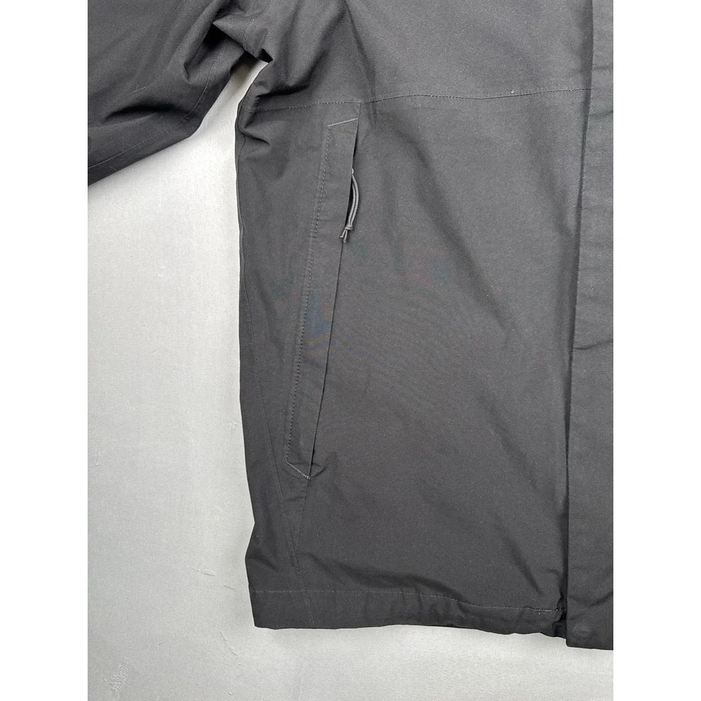 North Face Active Stretch Rain Shell Dryvent Waterproof Hoodie Jacket Black